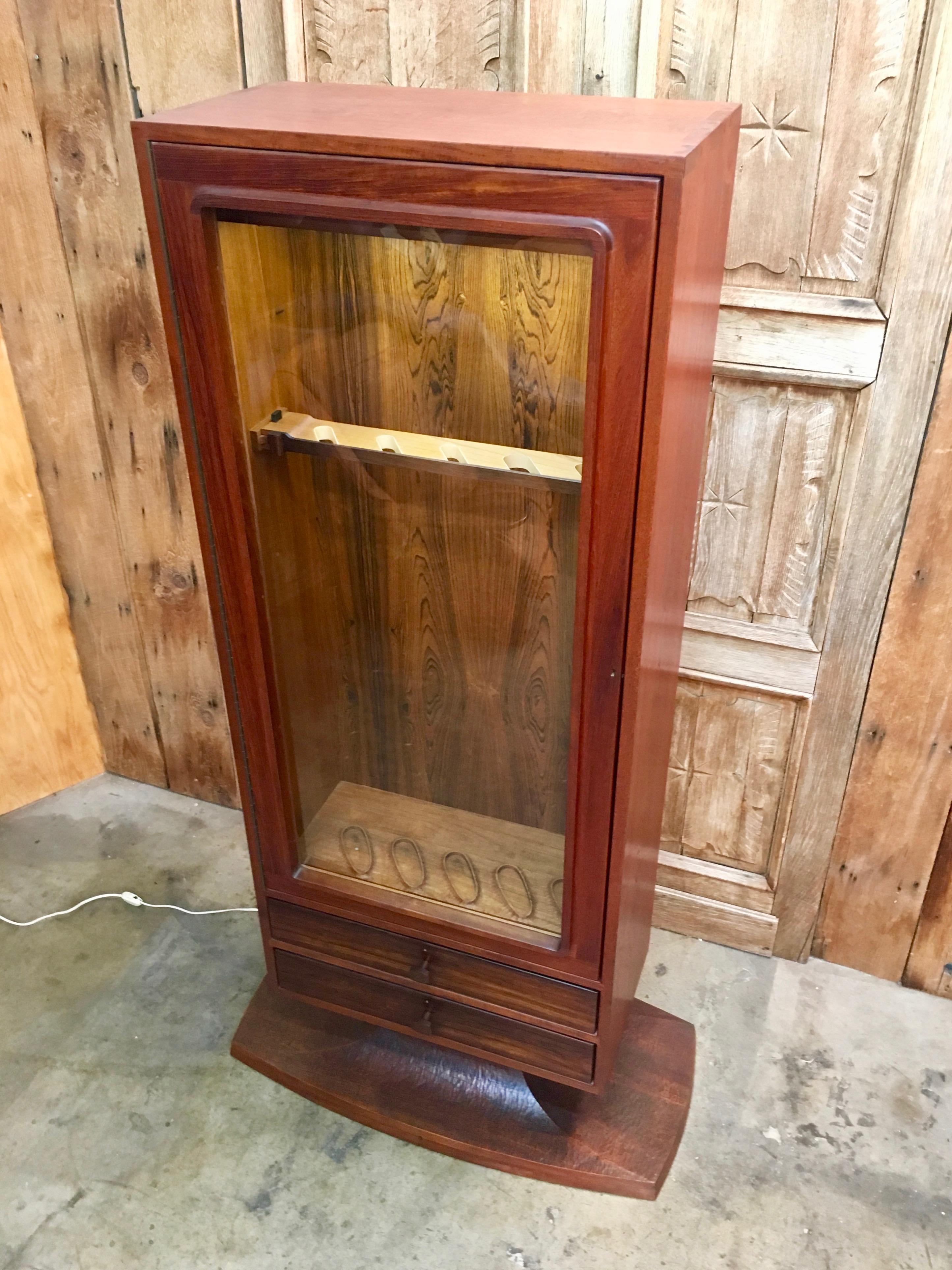 Studio Crafted Rifle Cabinet by John Nyquist 11