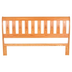 Studio Crafted Rustic Lodge Inlaid Pine King Size Headboard