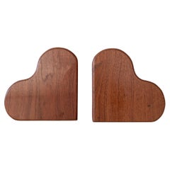 Studio Crafted Wood Heart Bookends 