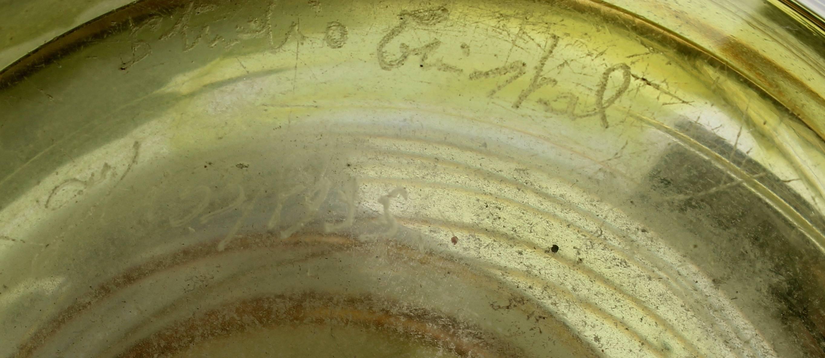 Fatto a mano Studio Cristal Val Saint Lambert Vaso firmato Studio Cristal, 1985, Belgio in vendita