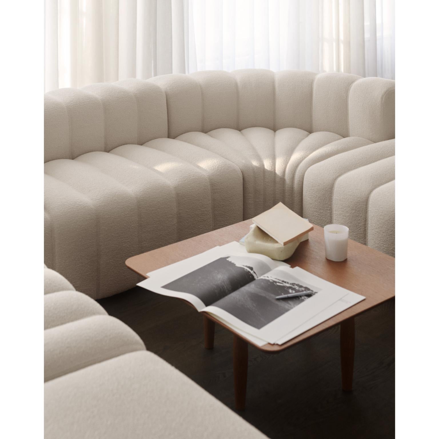 Upholstery Studio Curve Modular Sofa by NORR11 For Sale