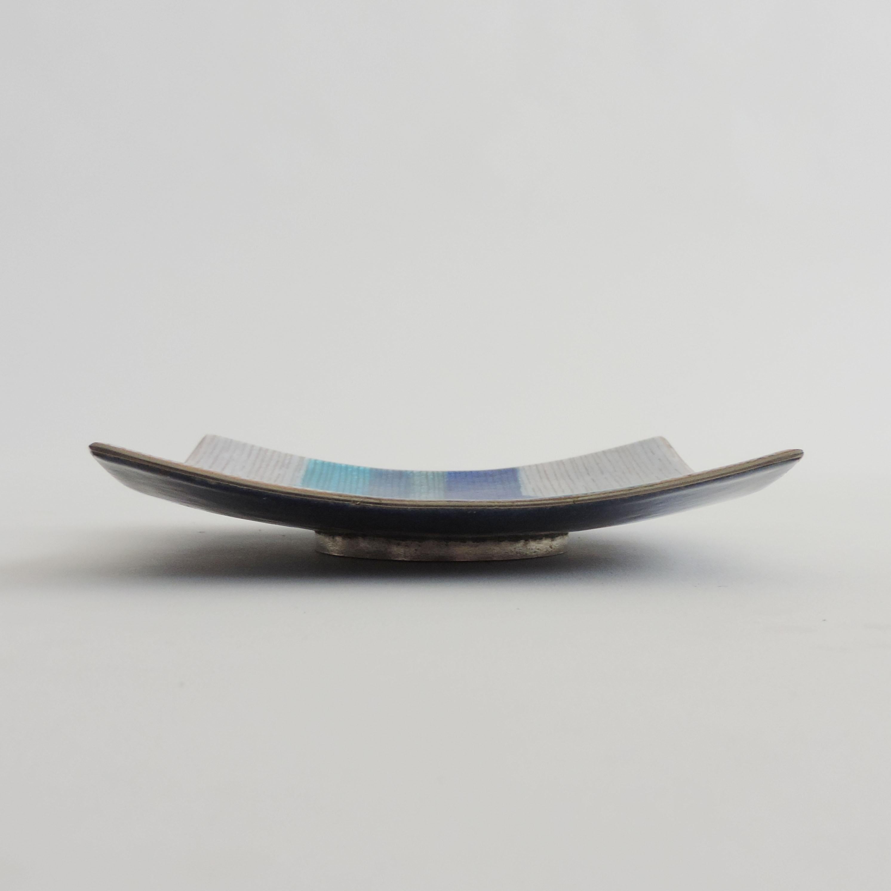 Mid-Century Modern Vide-Poche du Studio Del Campo sur cuivre, Italie, années 1960