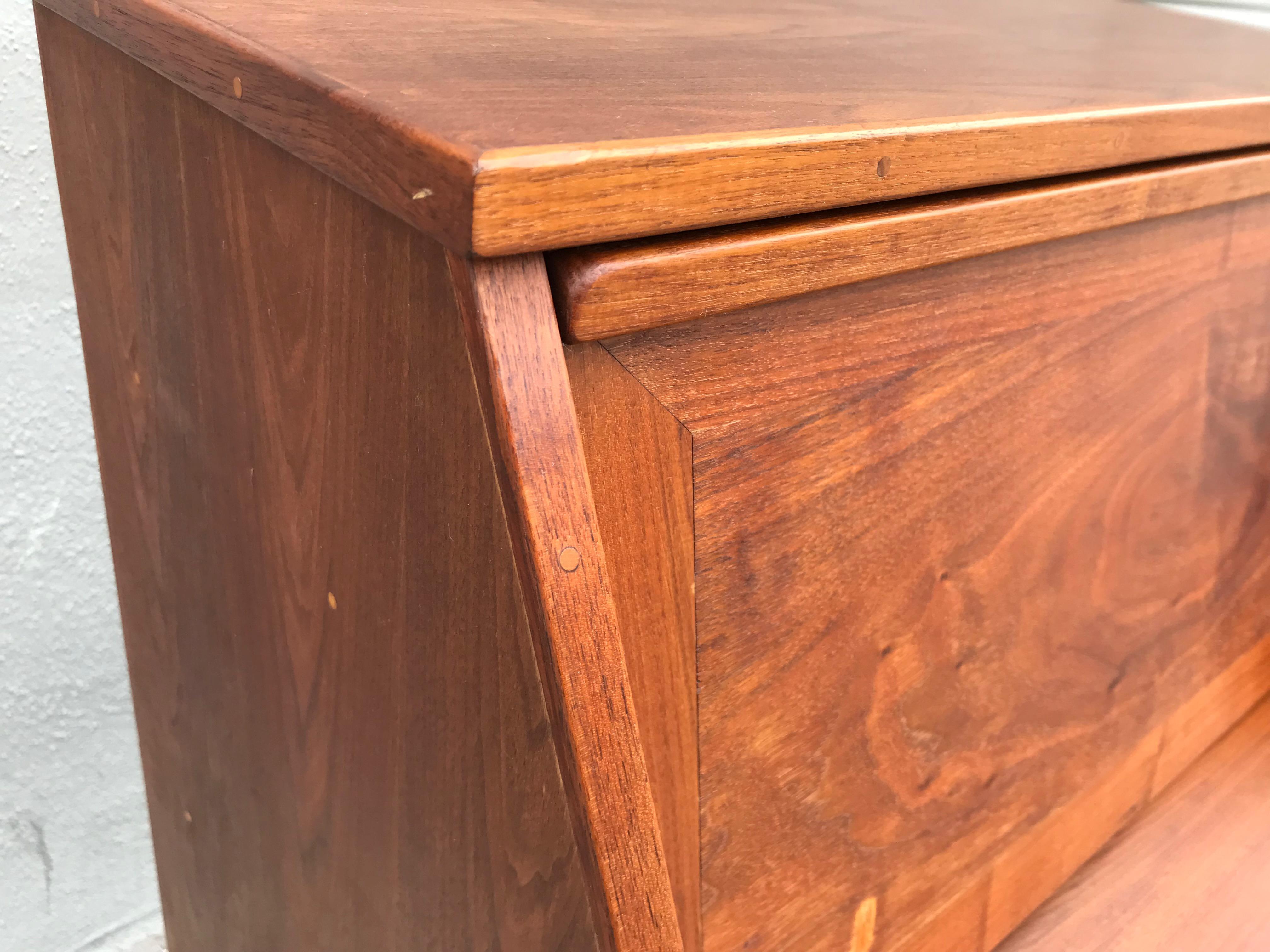 Woodwork Modern Studio Craft Flip Top Secretary Desk