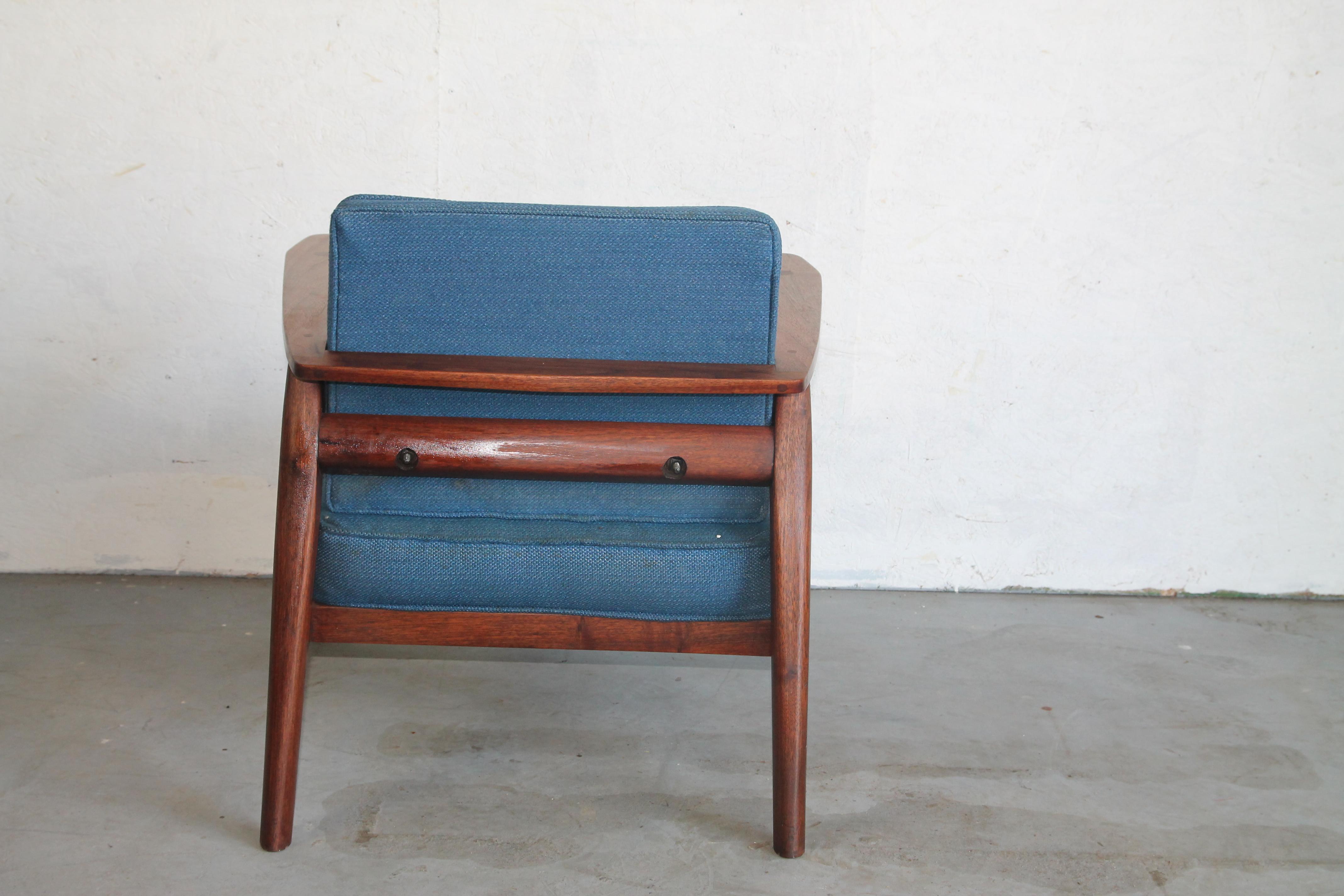 American Studio Designed Midcentury Lounge Chair For Sale