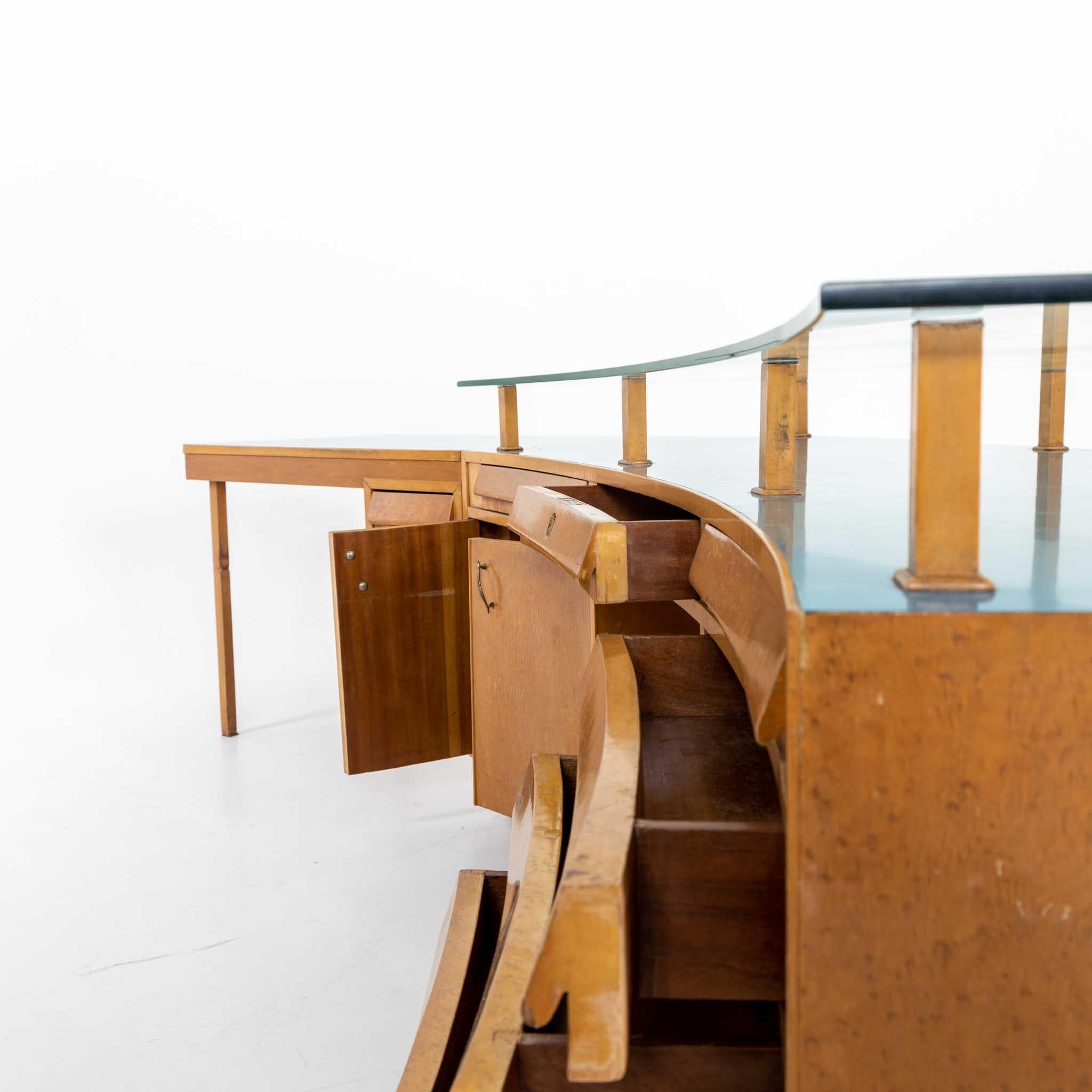 Scrivania da studio, design di Vittorio Armellini, Italia Metà del XX secolo in vendita 3