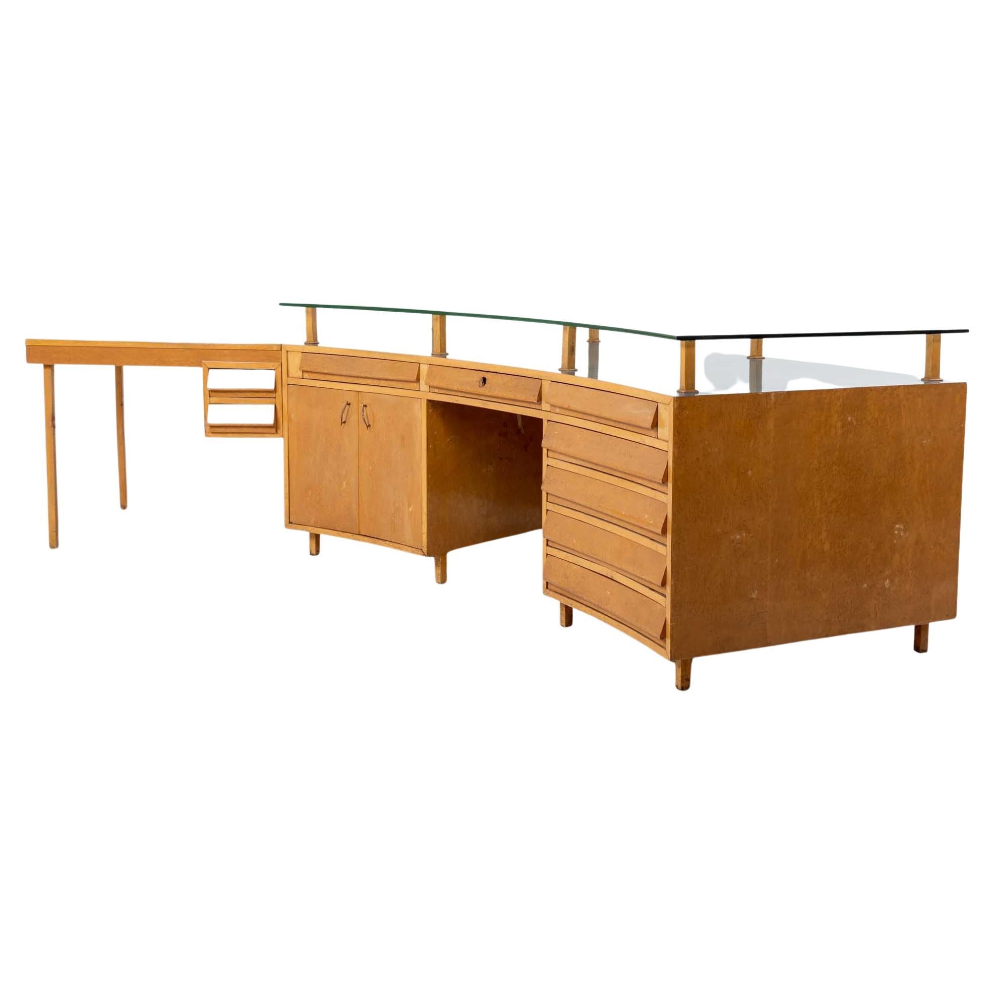 Studio Desk, designed by Vittorio Armellini, Italy Mid-20th Century For Sale