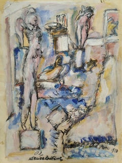 Studio di personaggi, 1933, Parigi