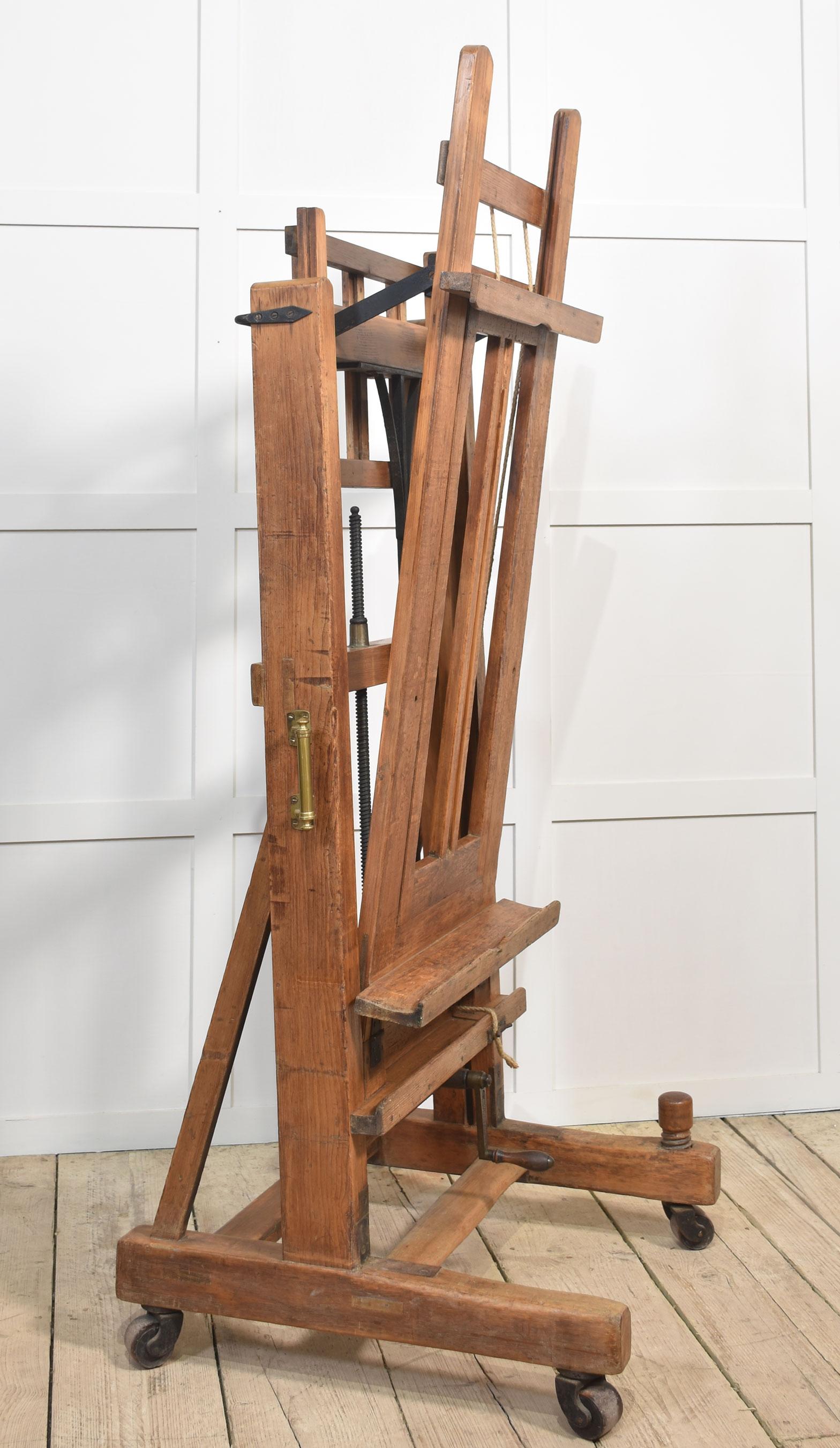 Studio easel by Windsor and Newton For Sale 8