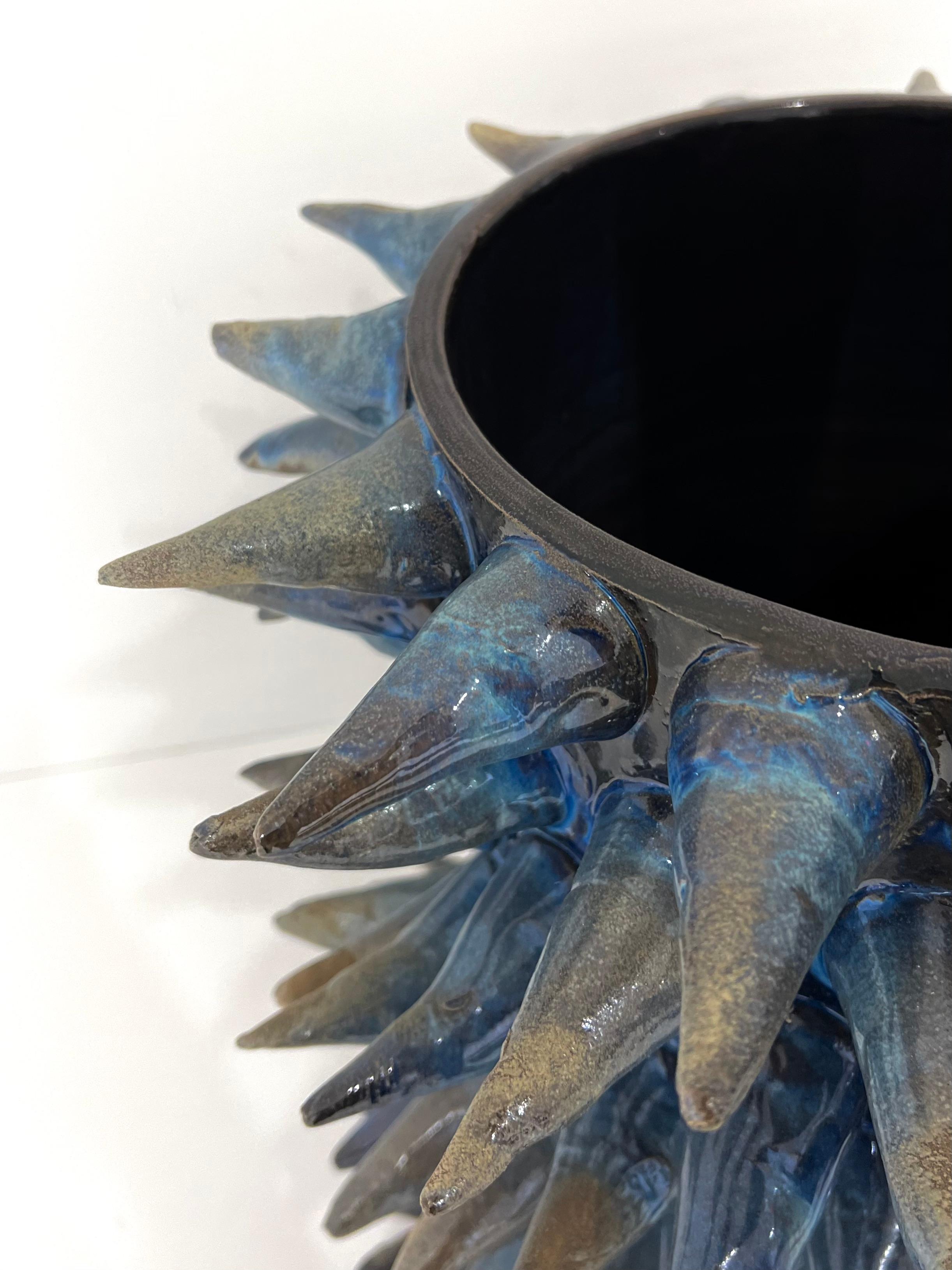 Studio Esposito Skulpturale Keramikvase im Angebot 2