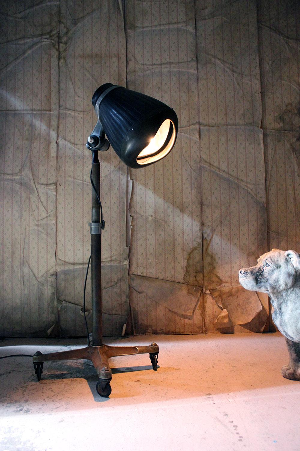 Studio Floor Lamp Converted from a Hairdressing Salon Dryer by Eugene Ltd. 5