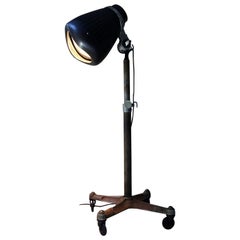Studio Floor Lamp Converted from a Hairdressing Salon Dryer by Eugene Ltd.