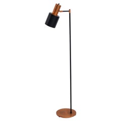 Studio Floor Lamp in Black and Copper by Jo Hammerborg for Fog & Mørup