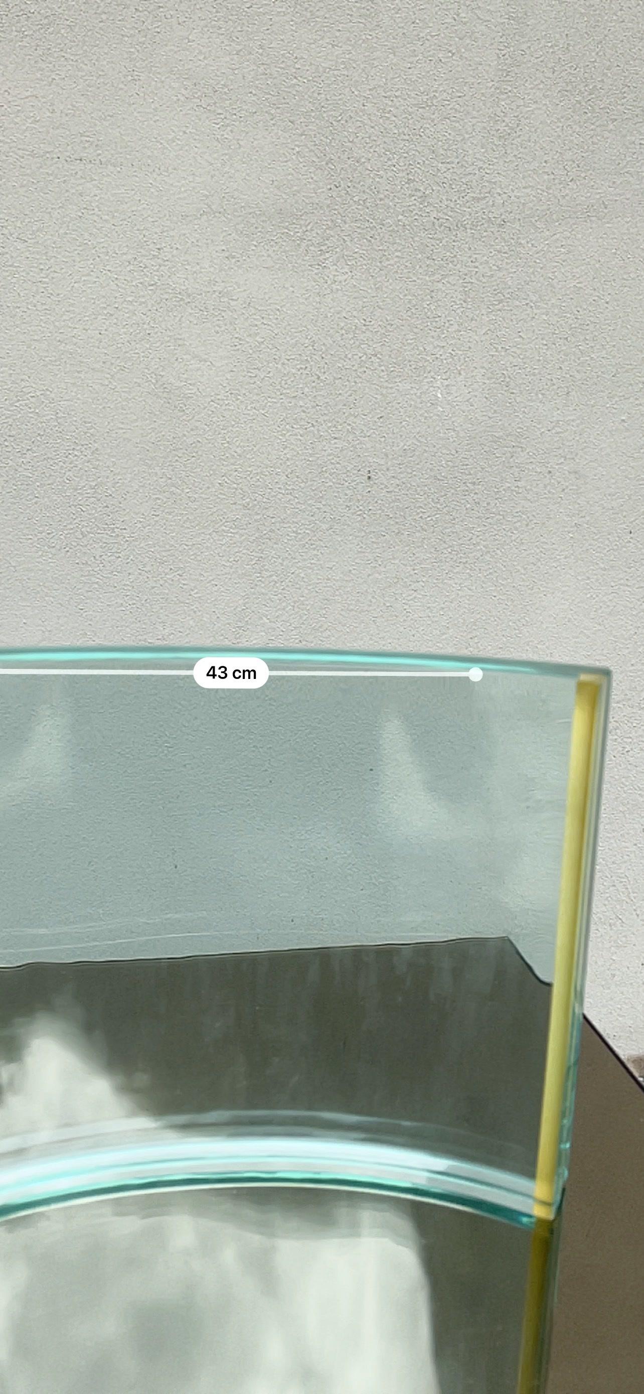 Studio Fontana Arte Cornice - in vetro curvato - cornice porta ritratti in vendita 2
