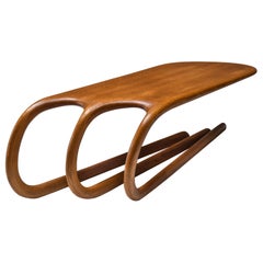 Studio Furniture American Craft Coffee Table in the Style of Wendell Castle USA