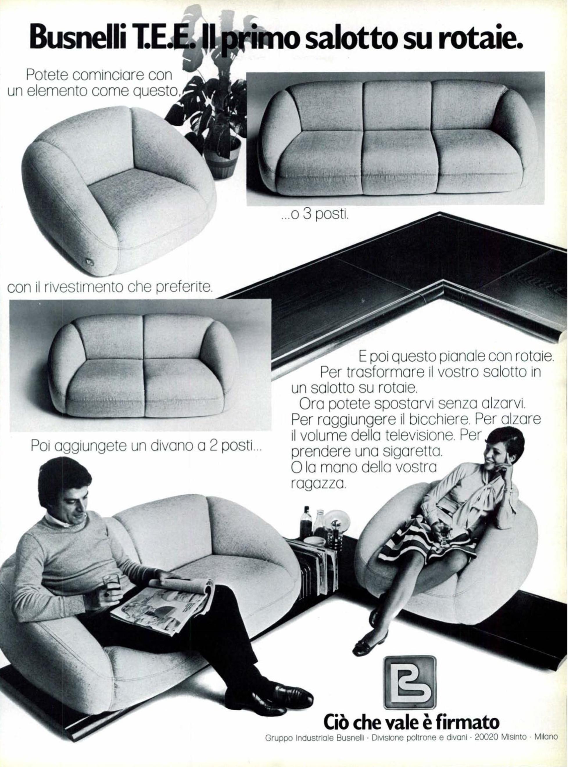 Studio G14, T.E.E., Armchair, Busnelli, 1970s 3