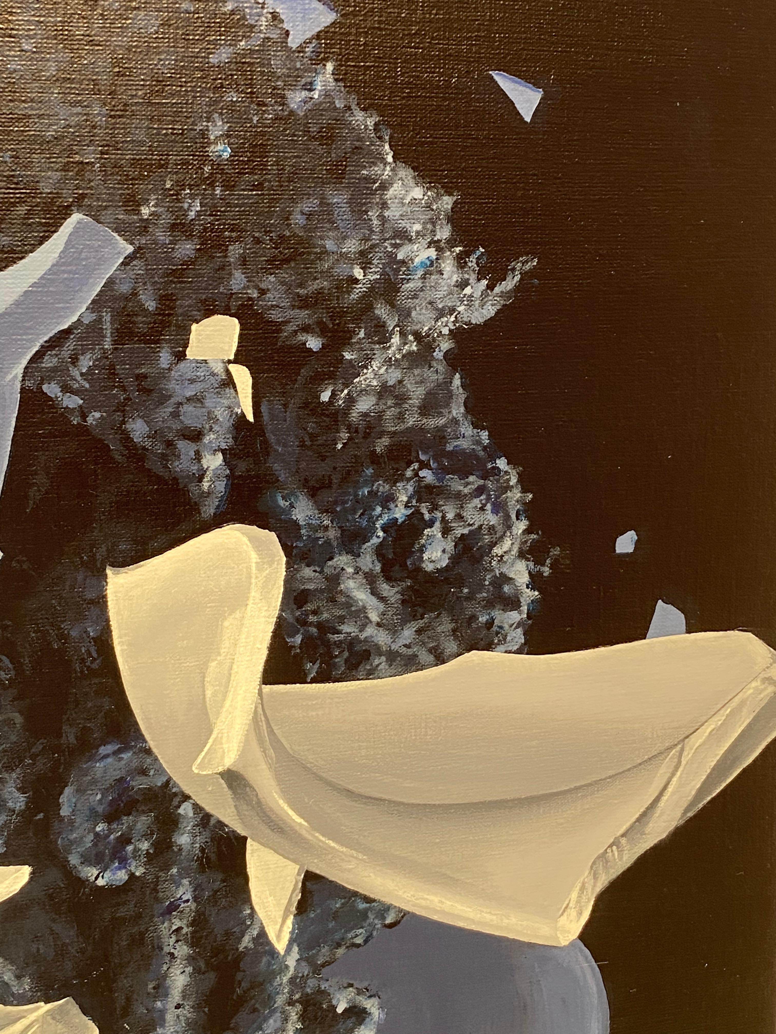 Blue Serenity - Graffiti contemporanei con vernice spray di Studio Giftig in vendita 7