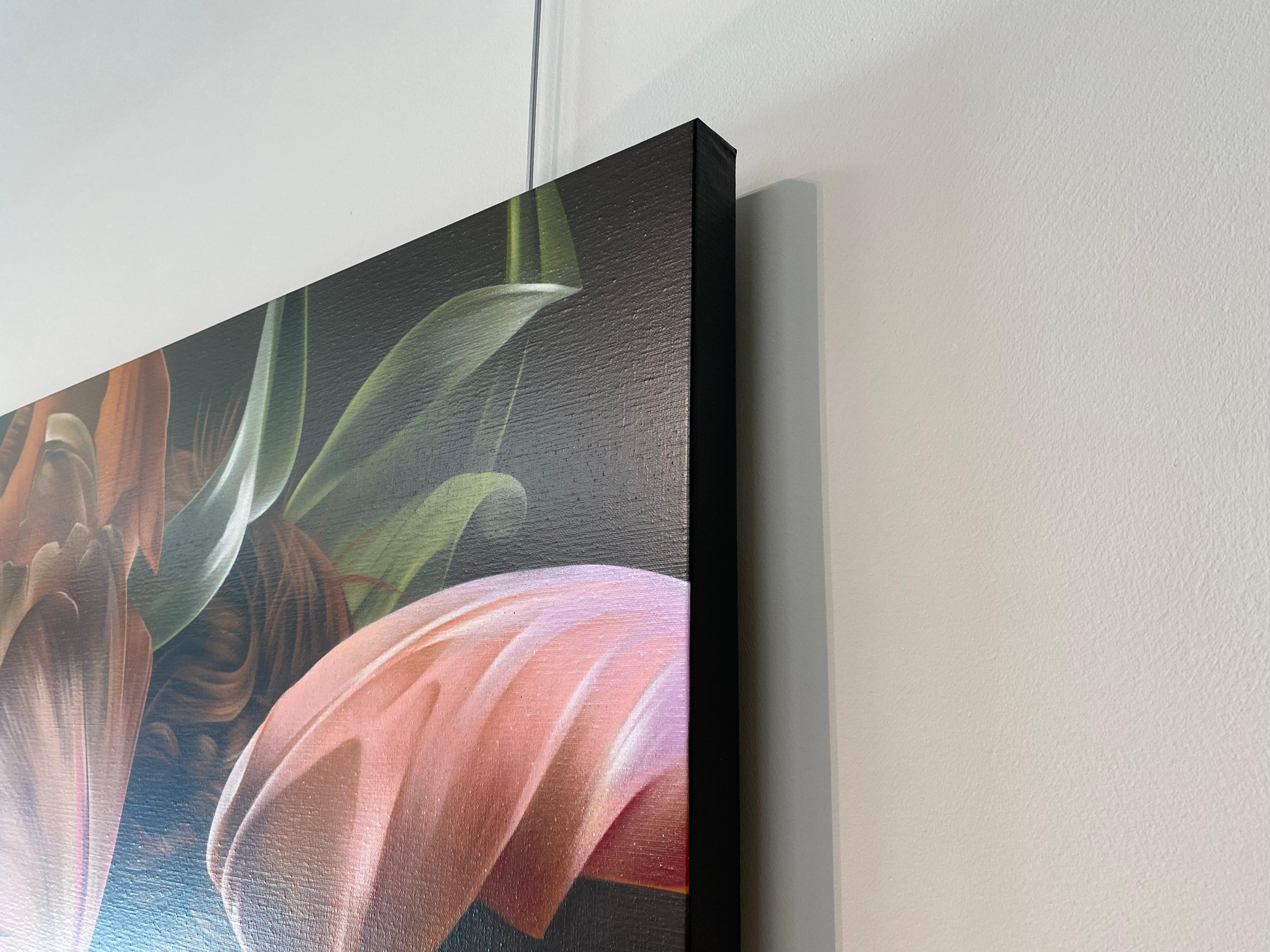 Soul Flora - 21st Century Contemporary Spray Paint Graffiti von Studio Giftig im Angebot 9