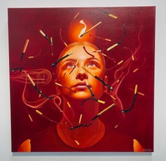 The Light of Hope - Contemporary Spray Paint Graffiti by Studio Giftig