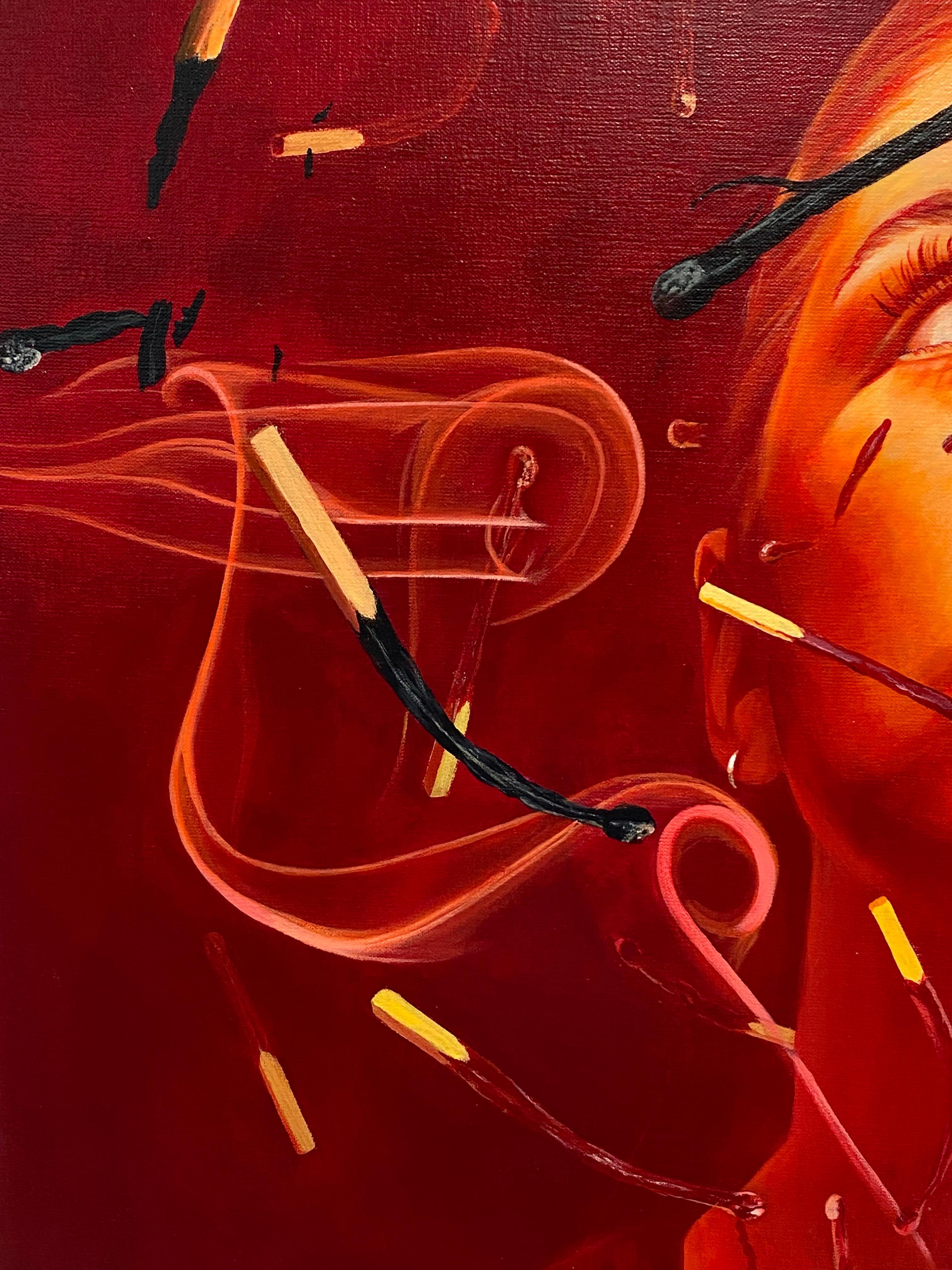 La luce della speranza - Graffiti contemporanei con vernice spray di Studio Giftig in vendita 4