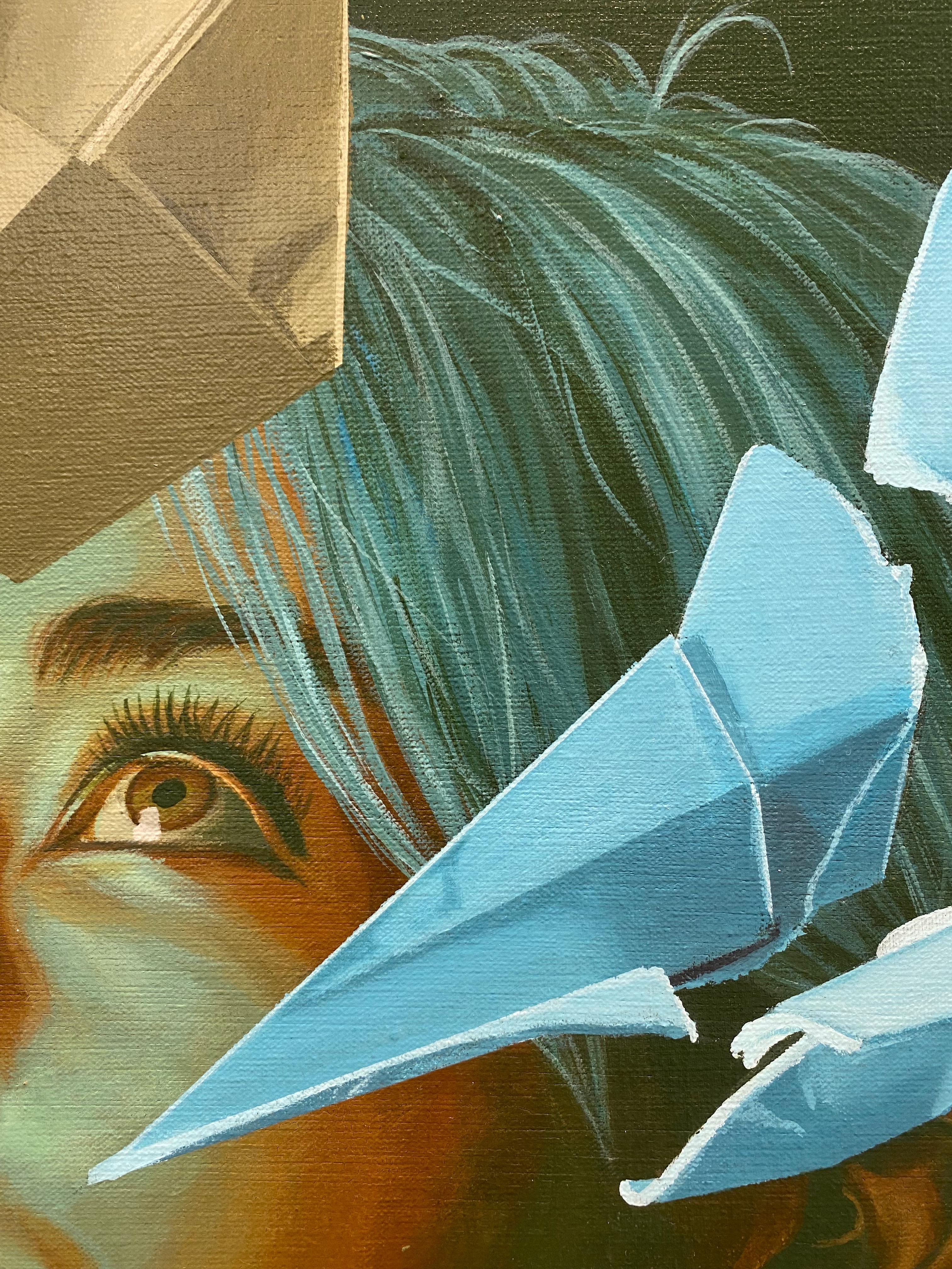 Up & Up - Graffiti contemporanei con vernice spray dello Studio Giftig in vendita 3
