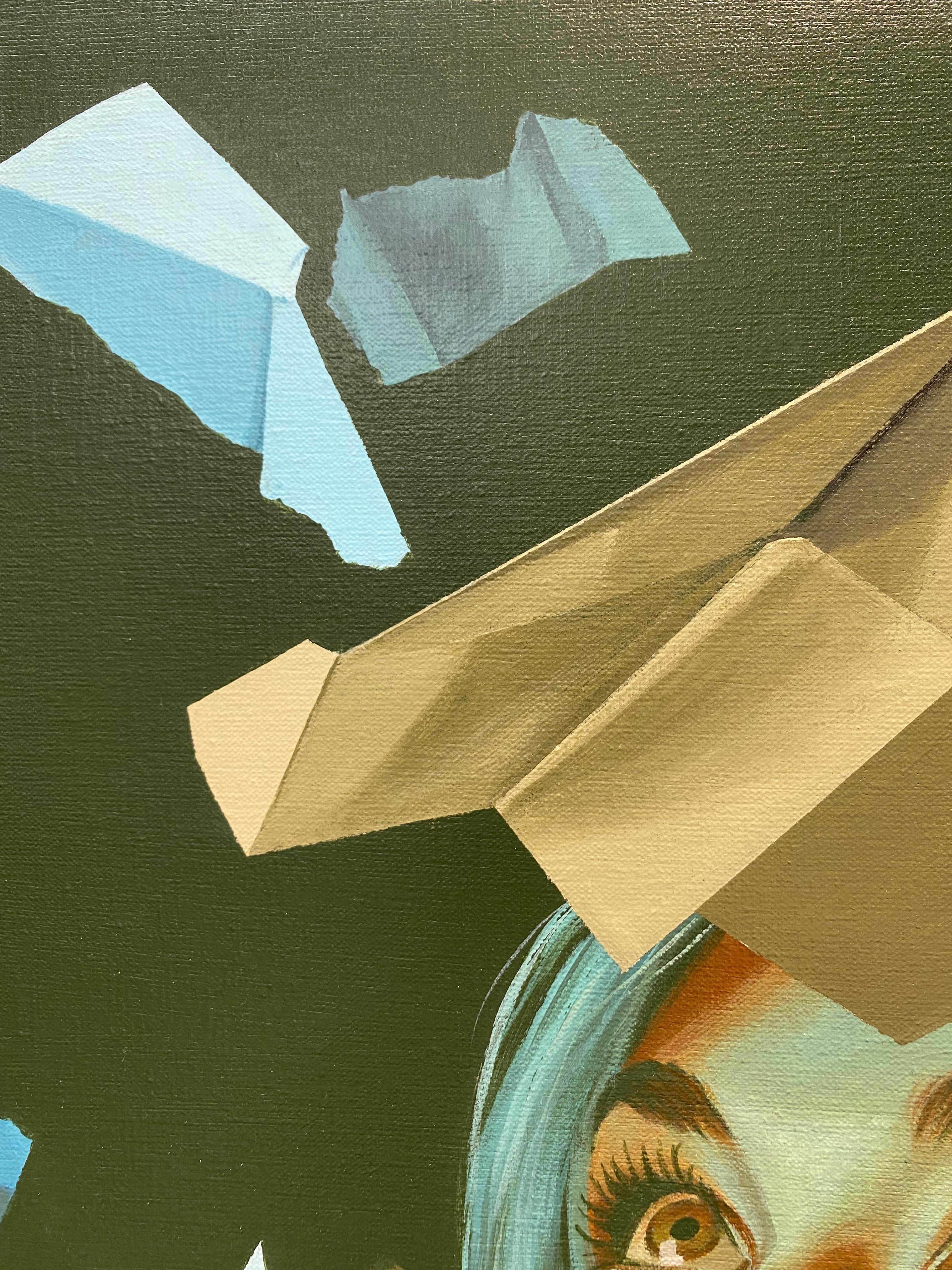Up & Up - Graffiti contemporanei con vernice spray dello Studio Giftig in vendita 4