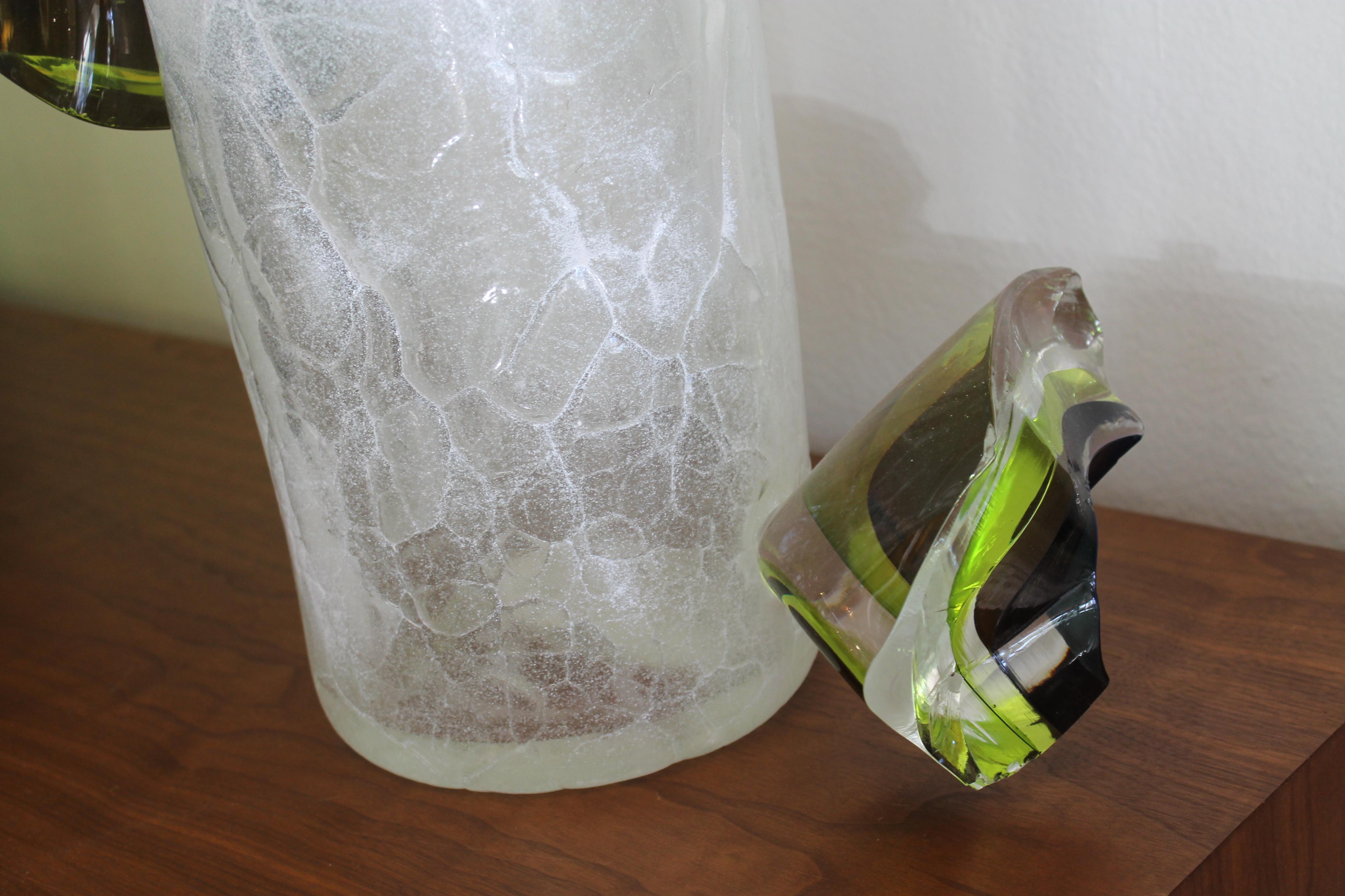 Contemporary Studio Glass Vase, Dale Chihuly Jerusalem Cylinder 