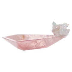 Studio Greytak Crystal Bling Bowl, Aura Quartz & Rose Quartz