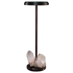 Studio Greytak 'Havana Table 4'  Himalayan Quartz & Bronze Occasional Table