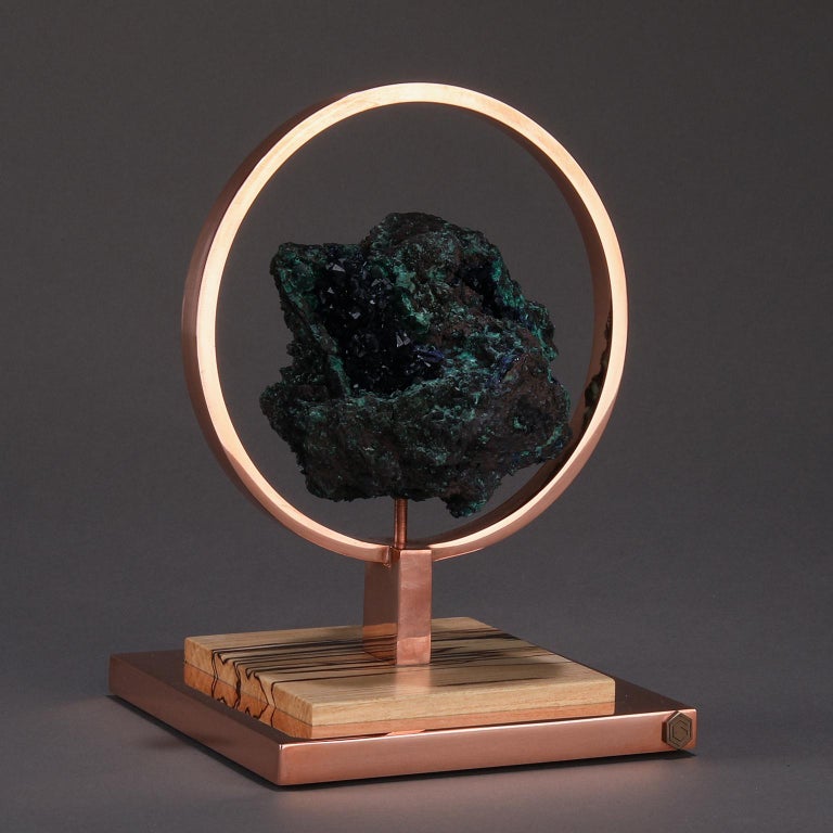 Studio Greytak �Ouroboros 3� AzuriteMalachite, Copper and