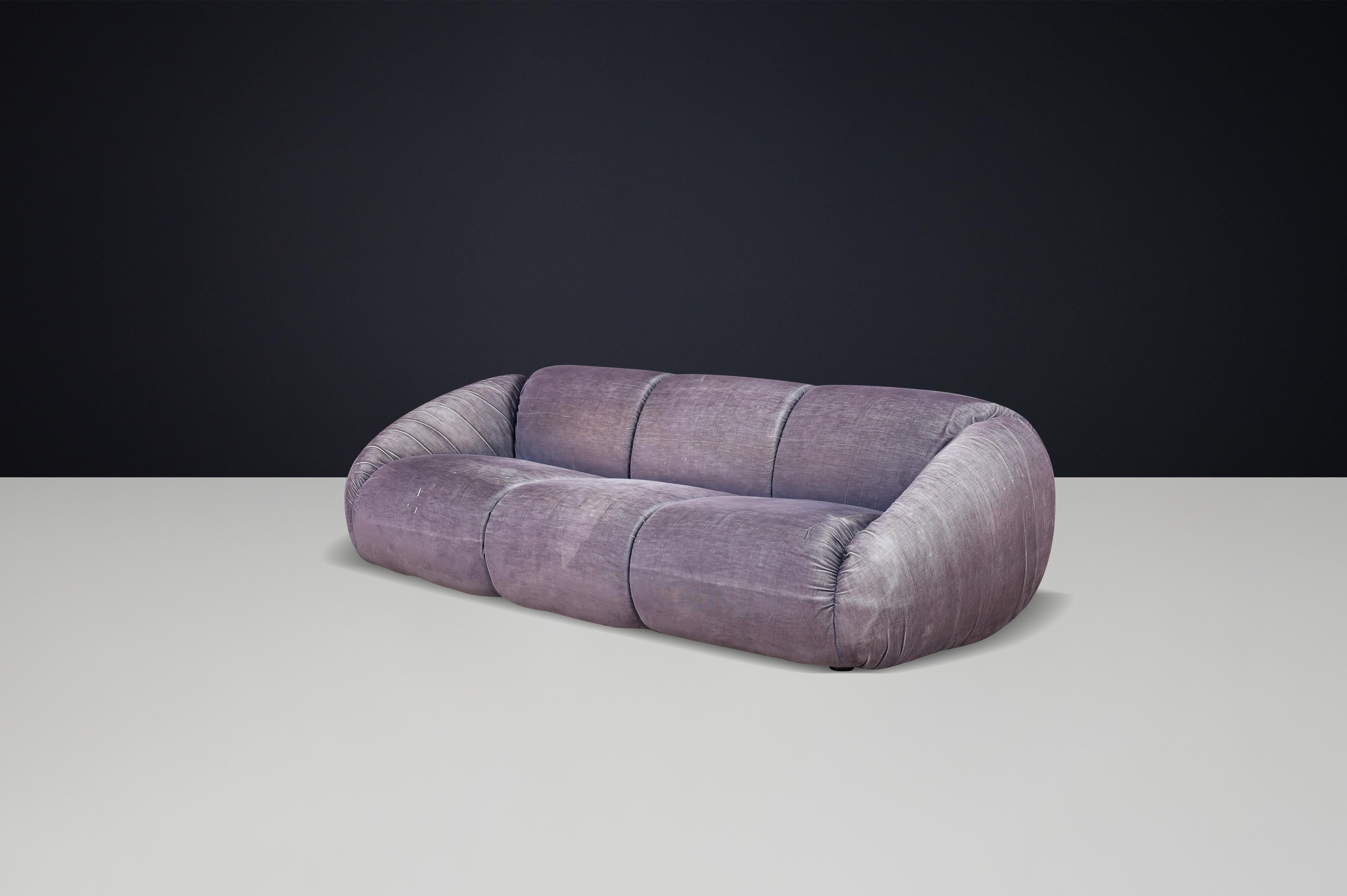 Sofa 3 places Studio Gruppo 14 T.E.E.E. par Busnelli, Italie, 1970 en vente 3