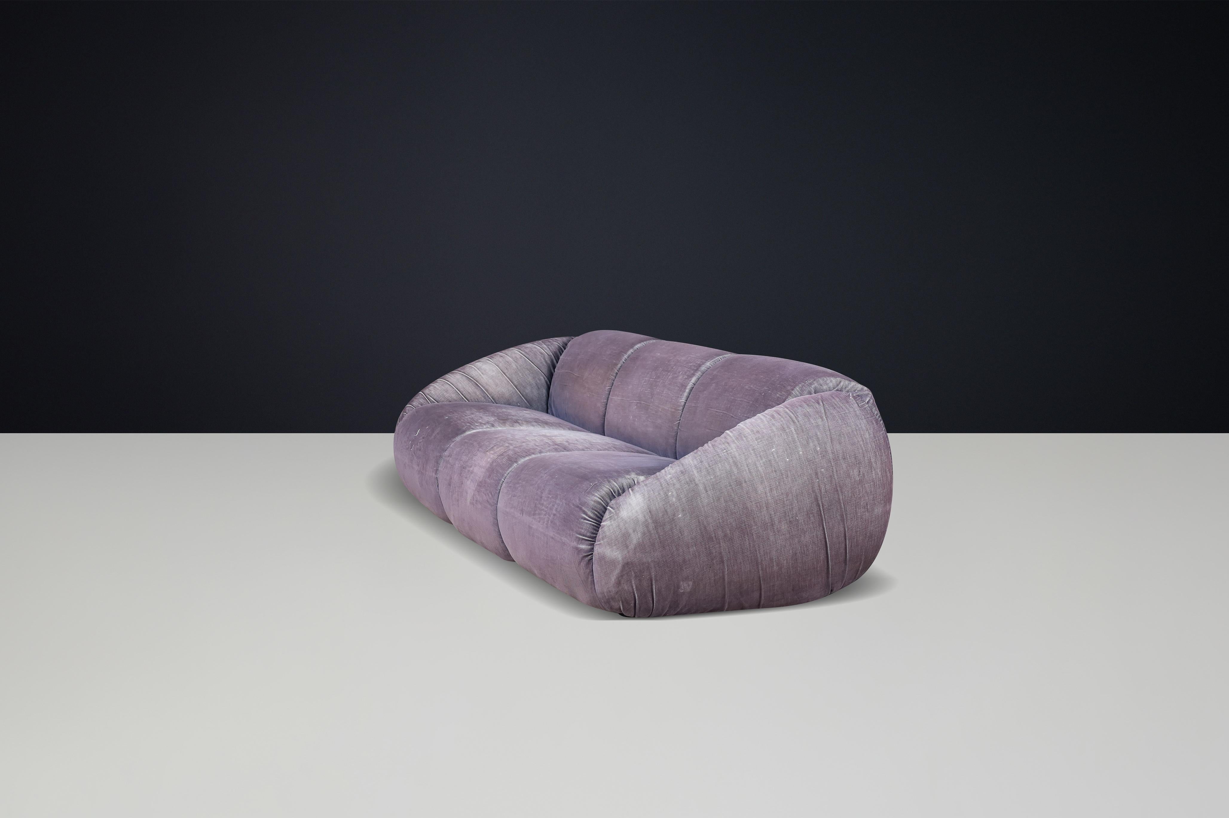 Sofa 3 places Studio Gruppo 14 T.E.E.E. par Busnelli, Italie, 1970 en vente 4
