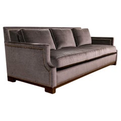 Studio H Sofa In Mohair From Holly Hunt