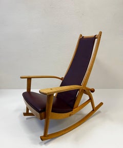 Studio Hand Crafted Rocking Chair by Robert Erickson