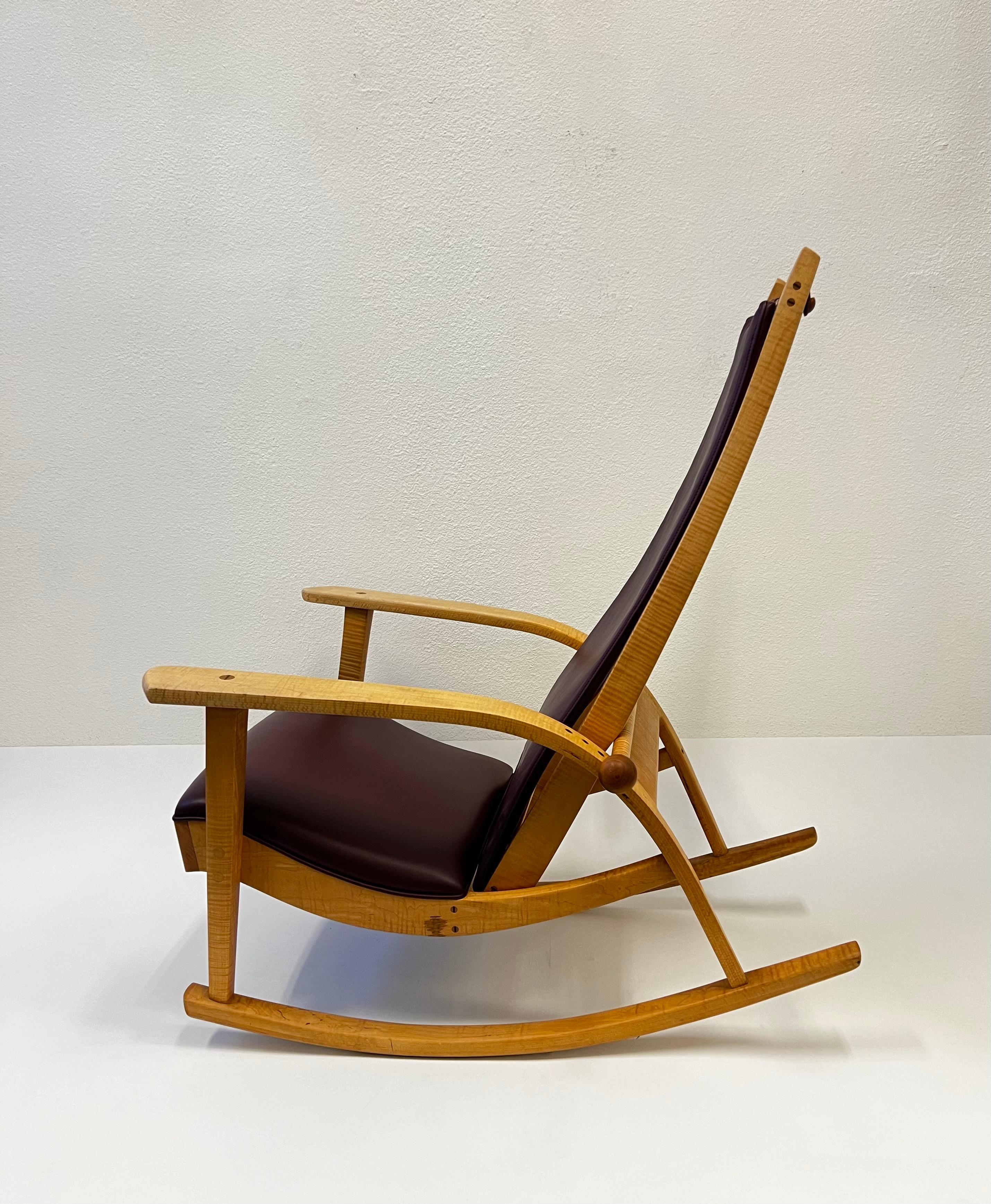Studio Hand Crafted Rocking Chair by Robert Erickson  1