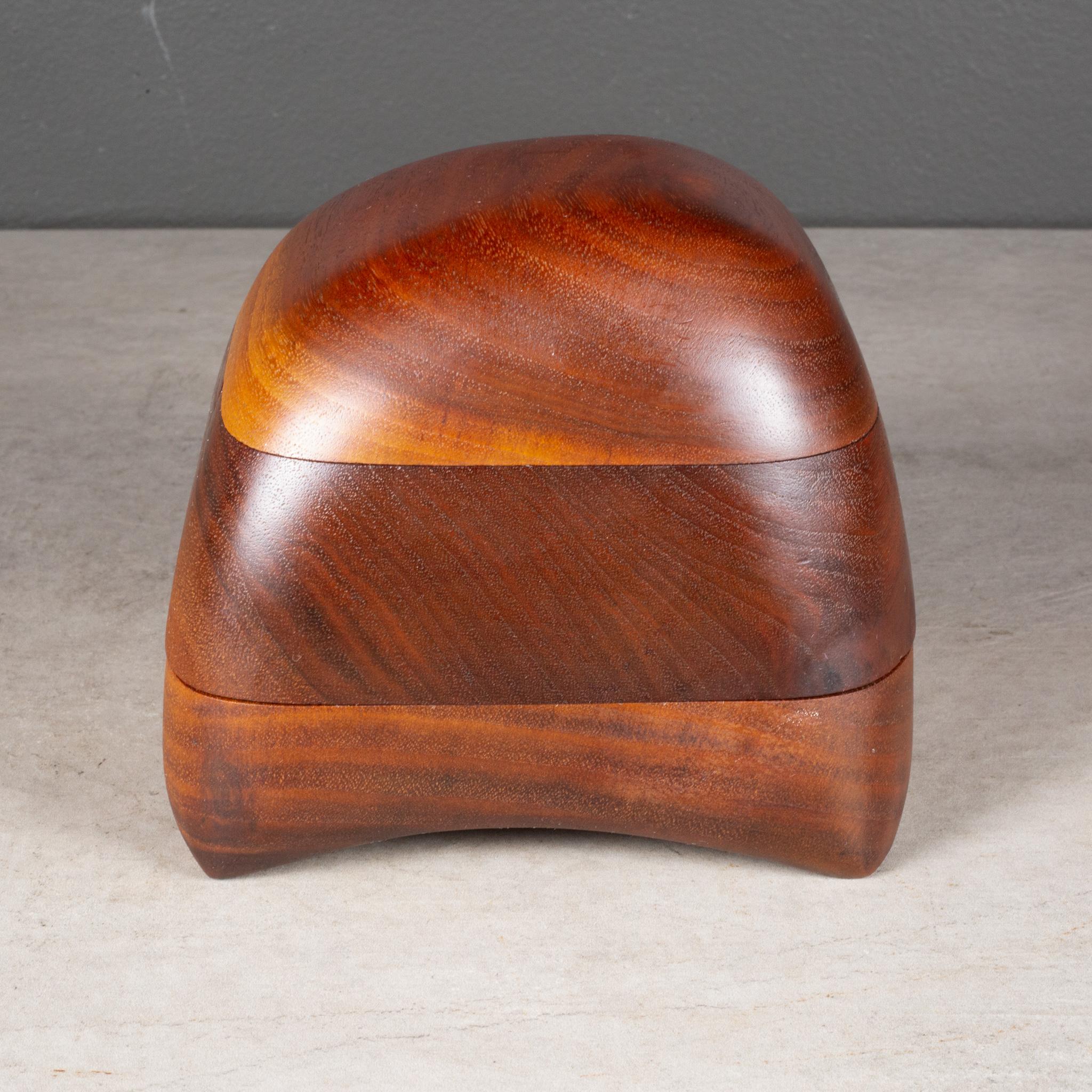 Joyero artesanal del artista de la Bahía de San Francisco Dean Santner c.1970 Estadounidense en venta