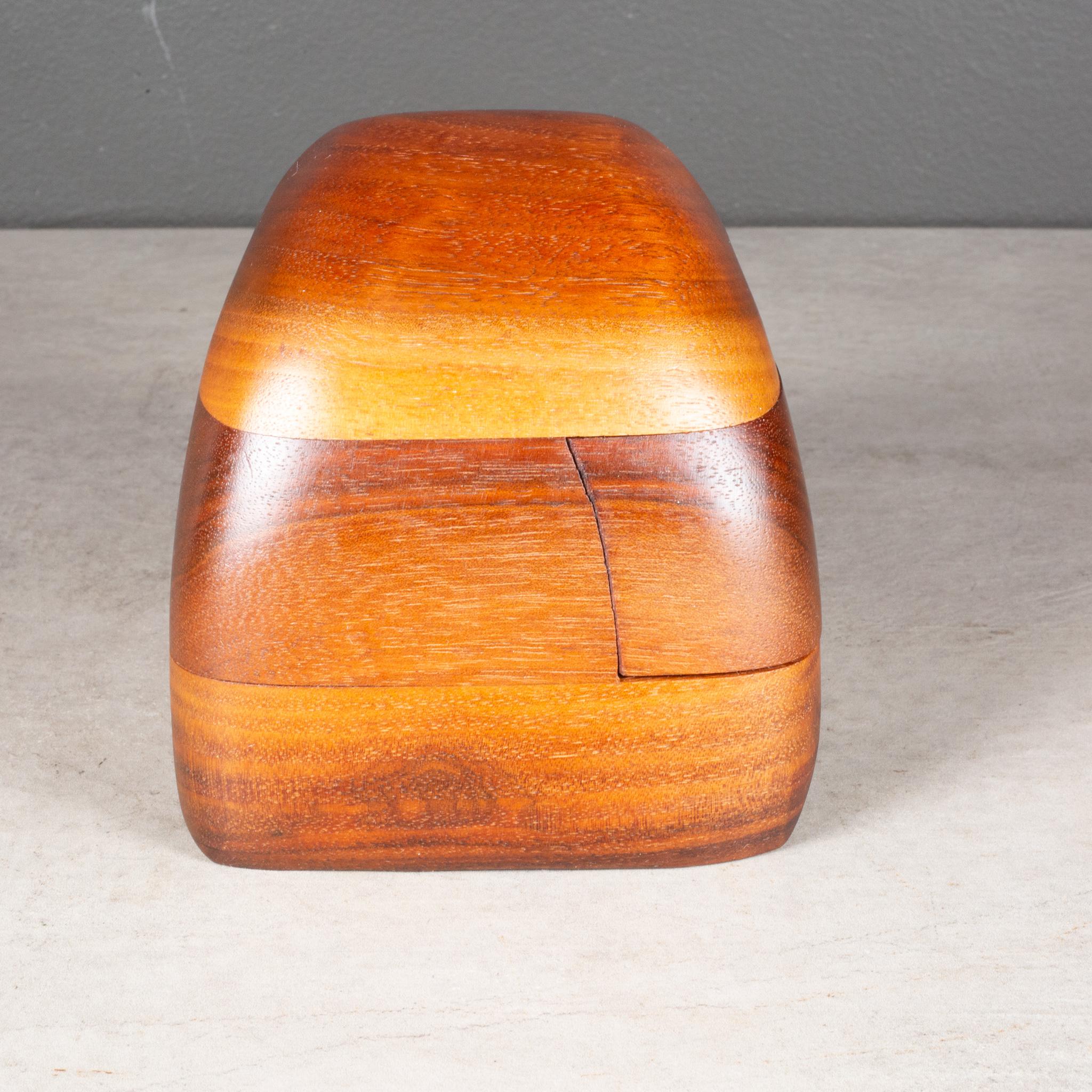 Joyero artesanal del artista de la Bahía de San Francisco Dean Santner c.1970 en venta 1