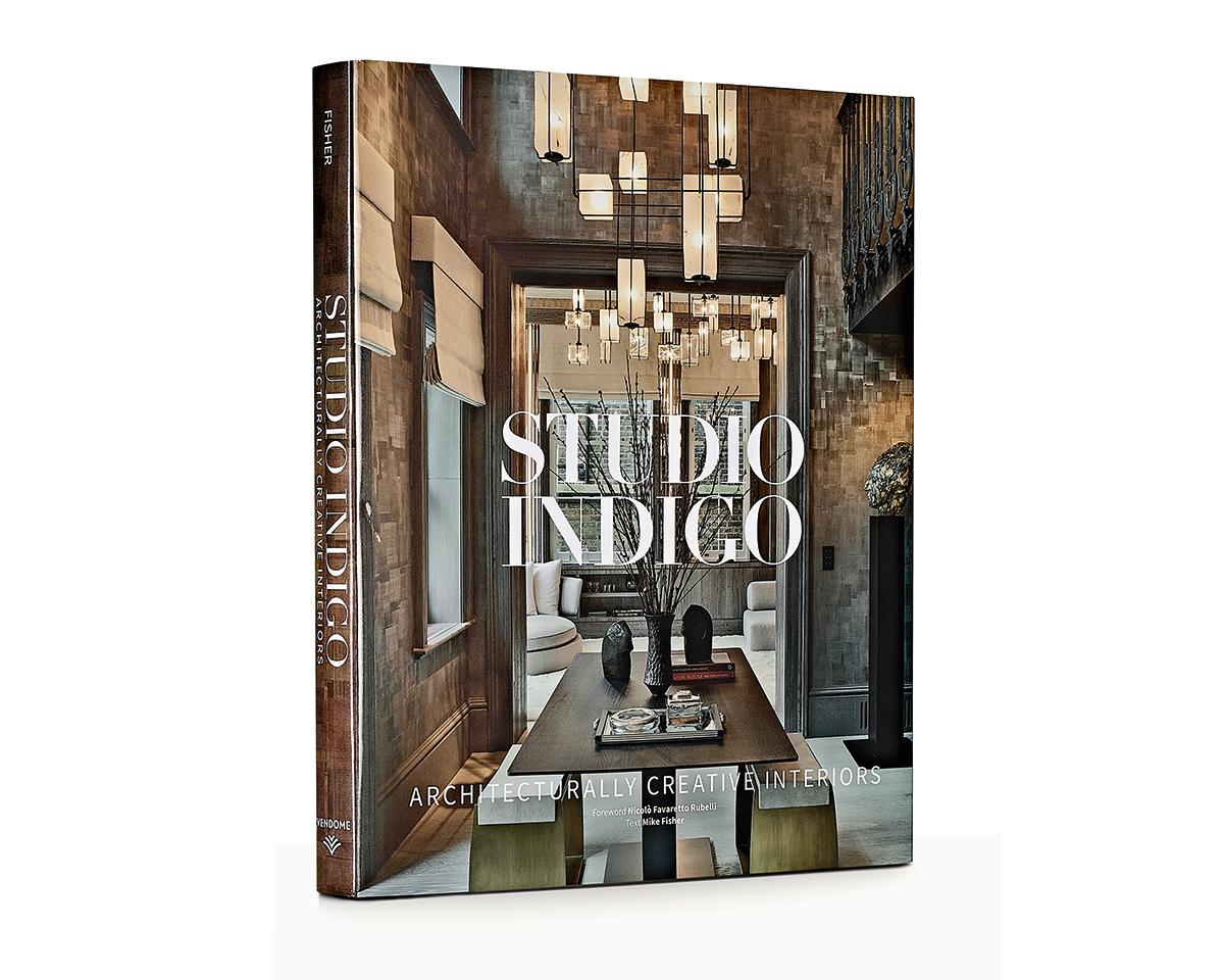 Studio Indigo Architecturally Creative Interiors Book by Mike Fisher In New Condition For Sale In New York, NY