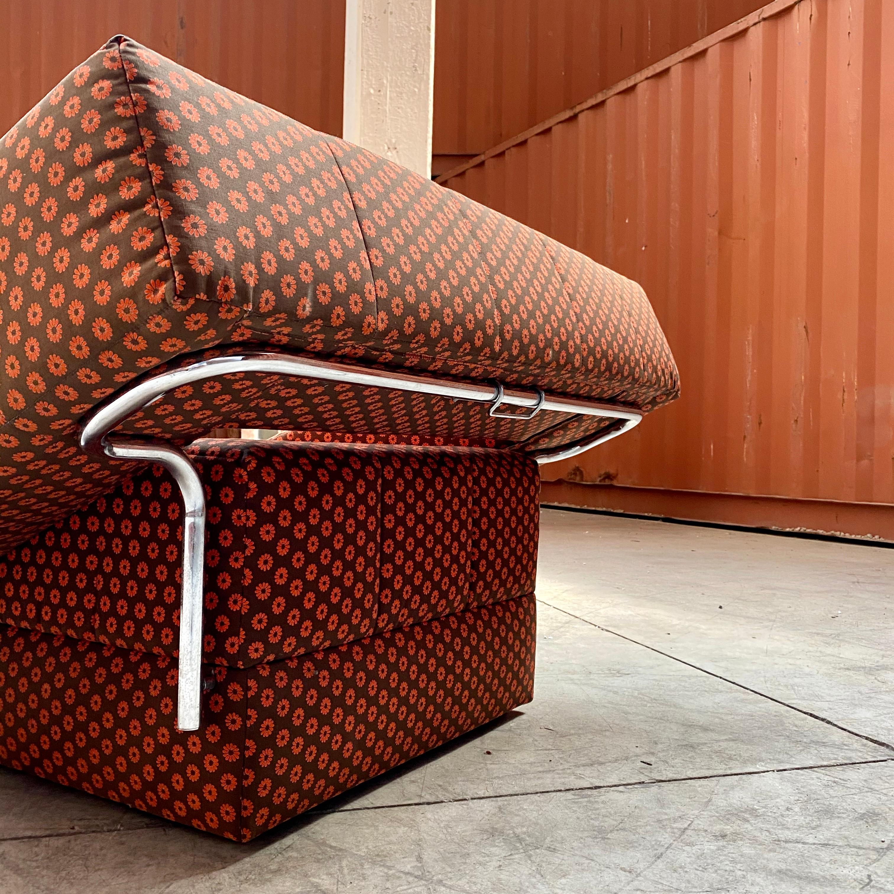 Studio Internotredici “Quadrone” Pair of Armchairs for Bardi Italy, 1975 2