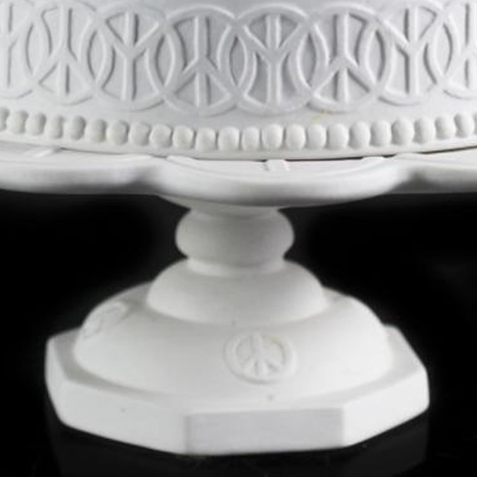 Studio Job Cake of Peace Biscuit Porcelain Centerpiece 2