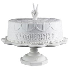 Studio Job Cake of Peace Biscuit Porcelain Centerpiece