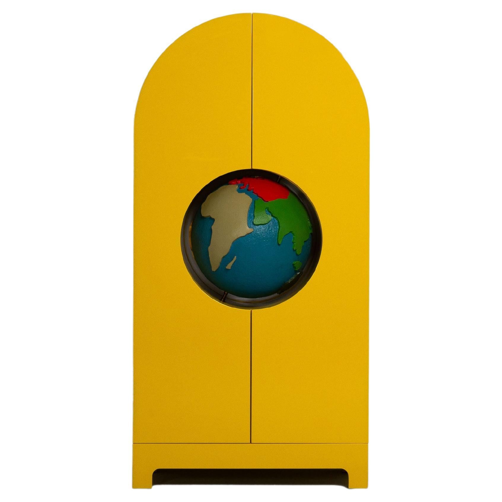 Studio Job Globe Cabinet Gufram Italy 2014 For Sale