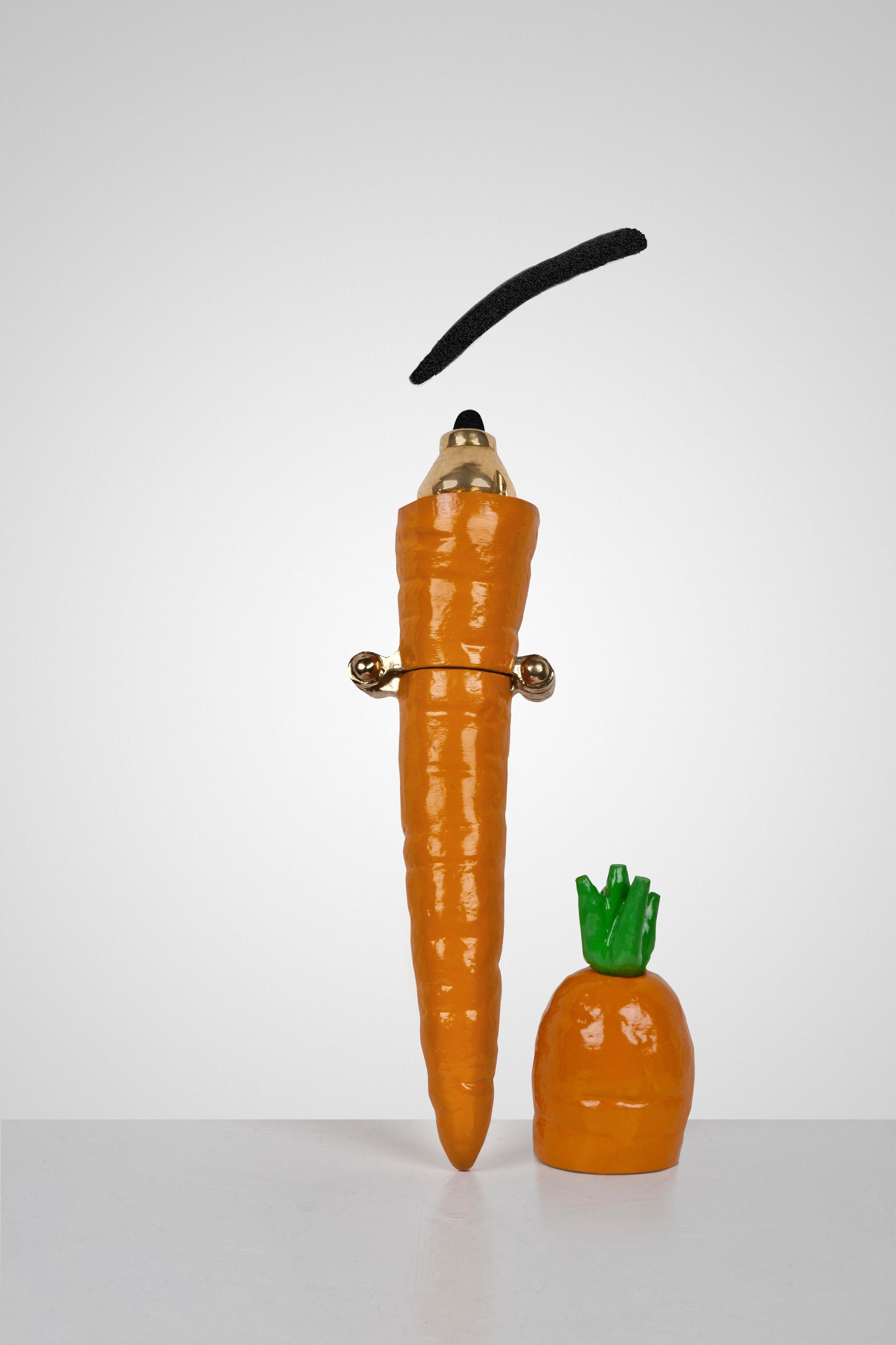 Carrot - Mixed Media Art by Studio Job (Job Smeets & Nynke Tynagel)