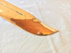 Bronze knife of STUDIO JOB with ornamental brush