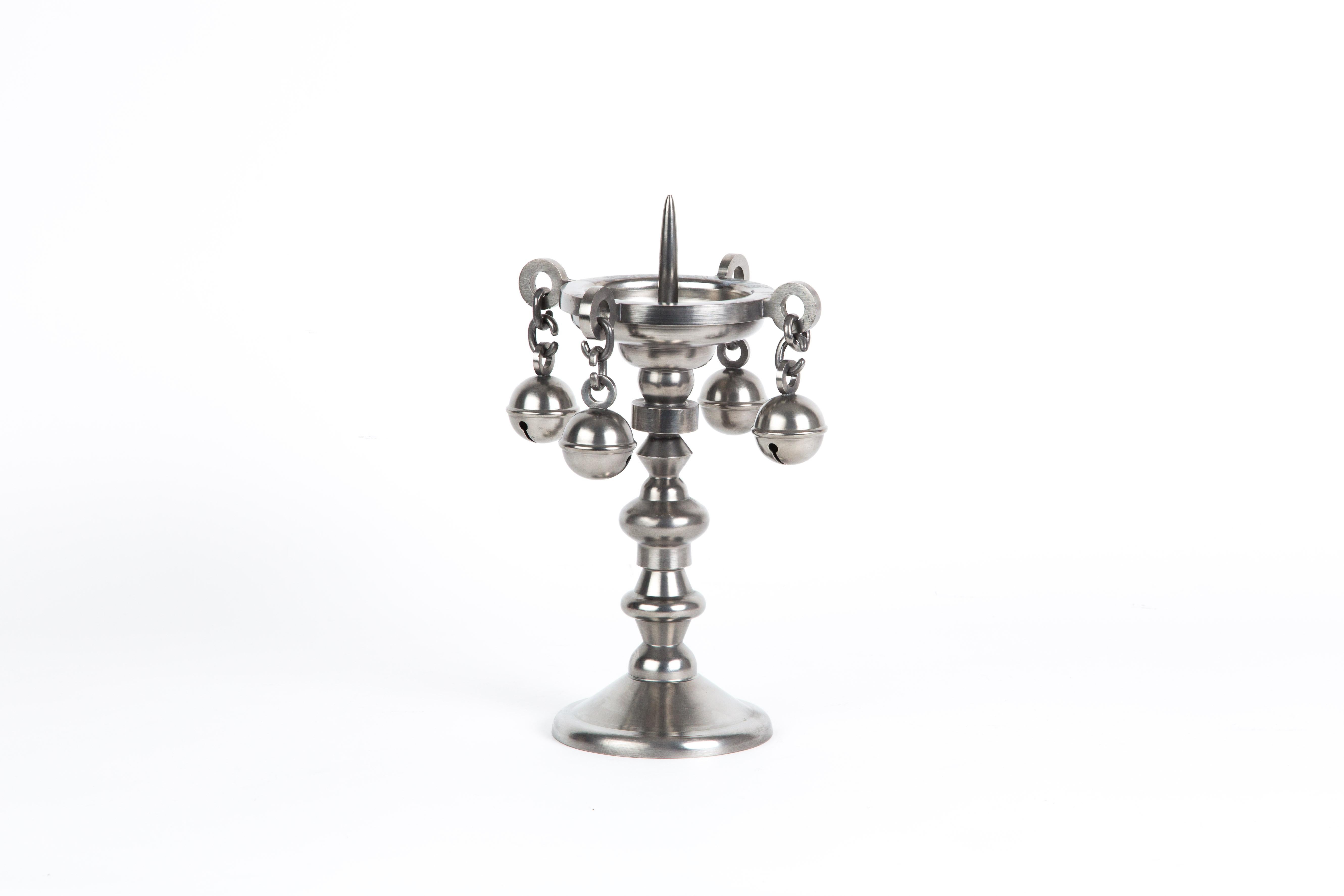 Pewter Candle Holder - Art by Studio Job (Job Smeets & Nynke Tynagel)