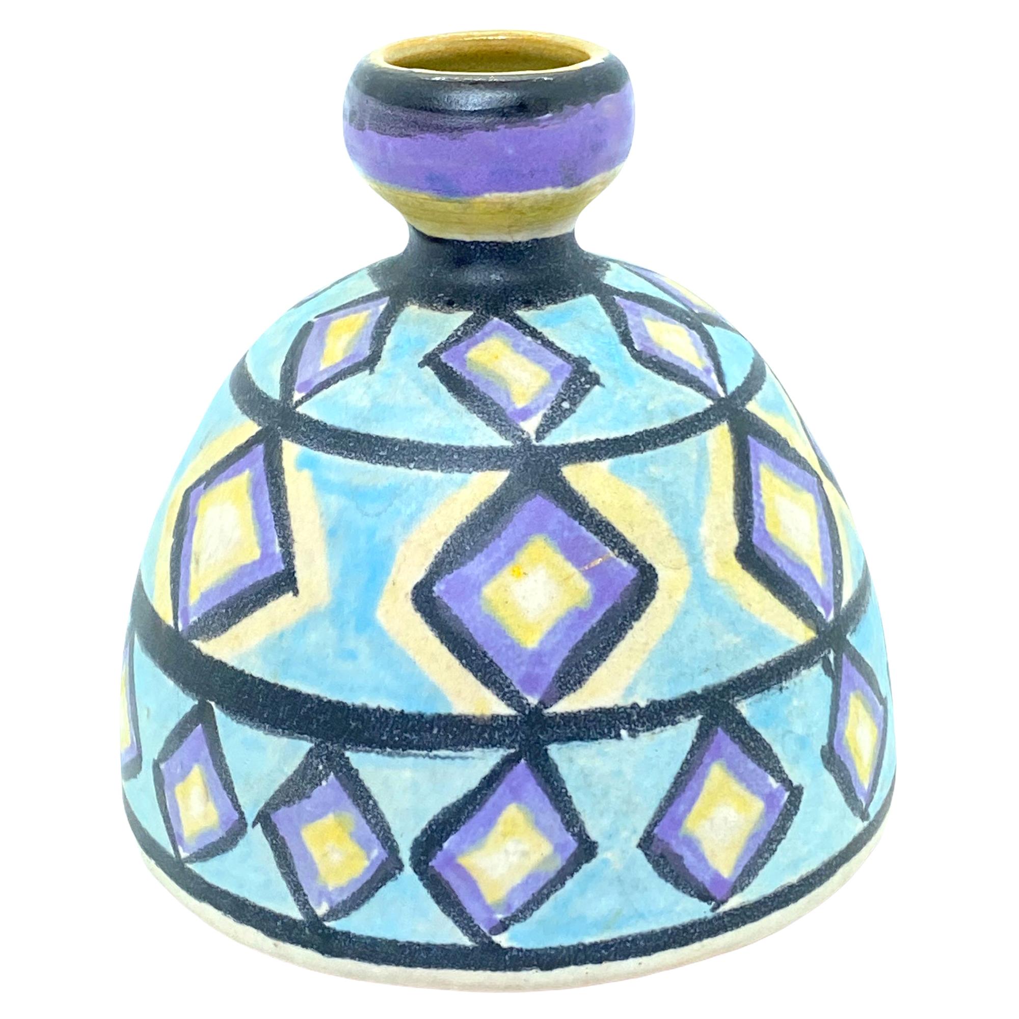Vase en céramique de lave grasse du Studio Keramik de Heinz Welte, Cologne, Allemagne, 1970