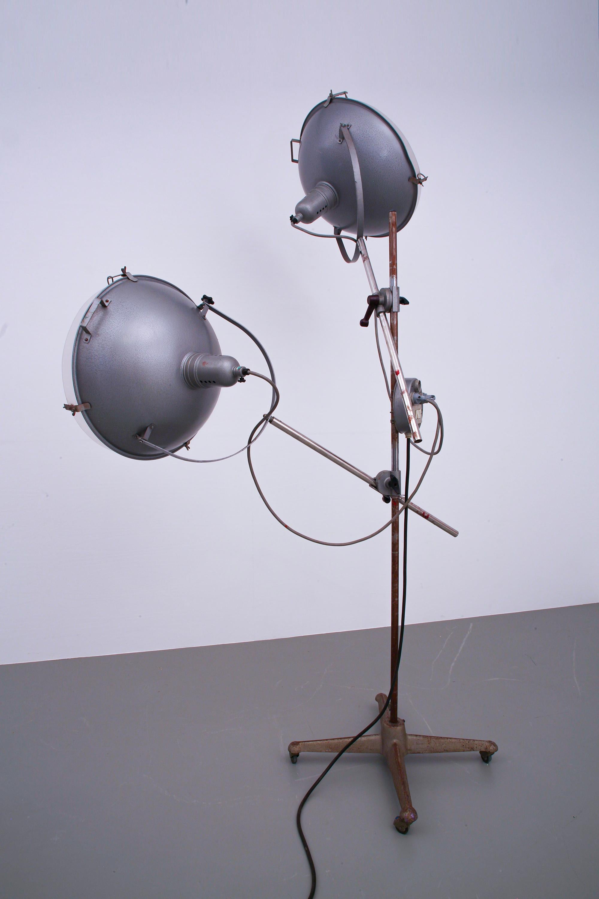 Mid-Century Modern Studio Lamp from Karel Appel's Atelier by Unifot Montreuil, France, 1960's