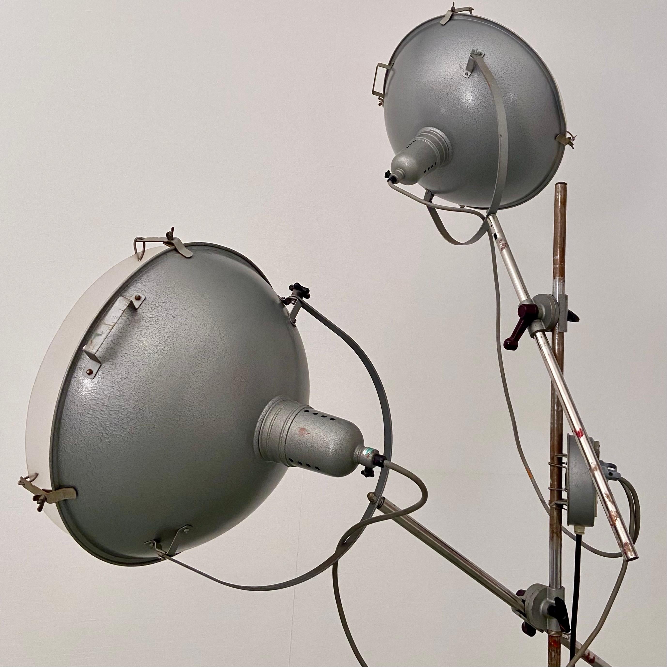 Studio Lamp from Karel Appel's Atelier by Unifot Montreuil, France, 1960's In Good Condition In Amsterdam, NL
