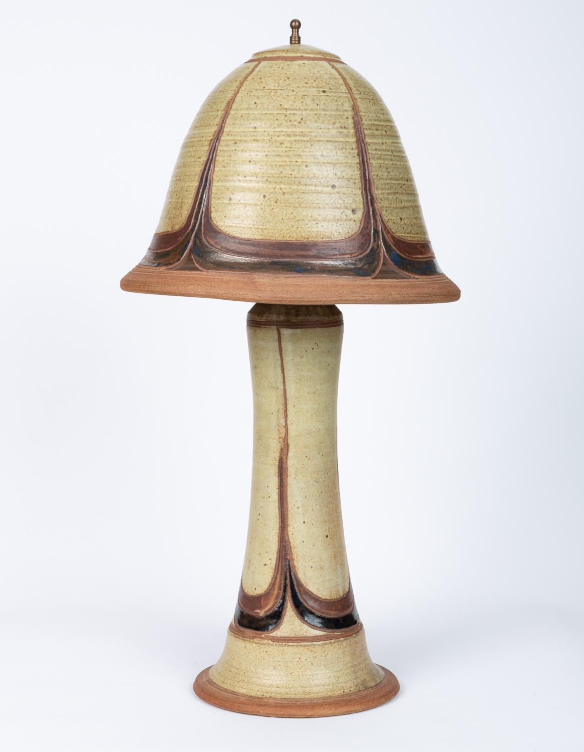American Studio Lamp with Ceramic Lamp Shade