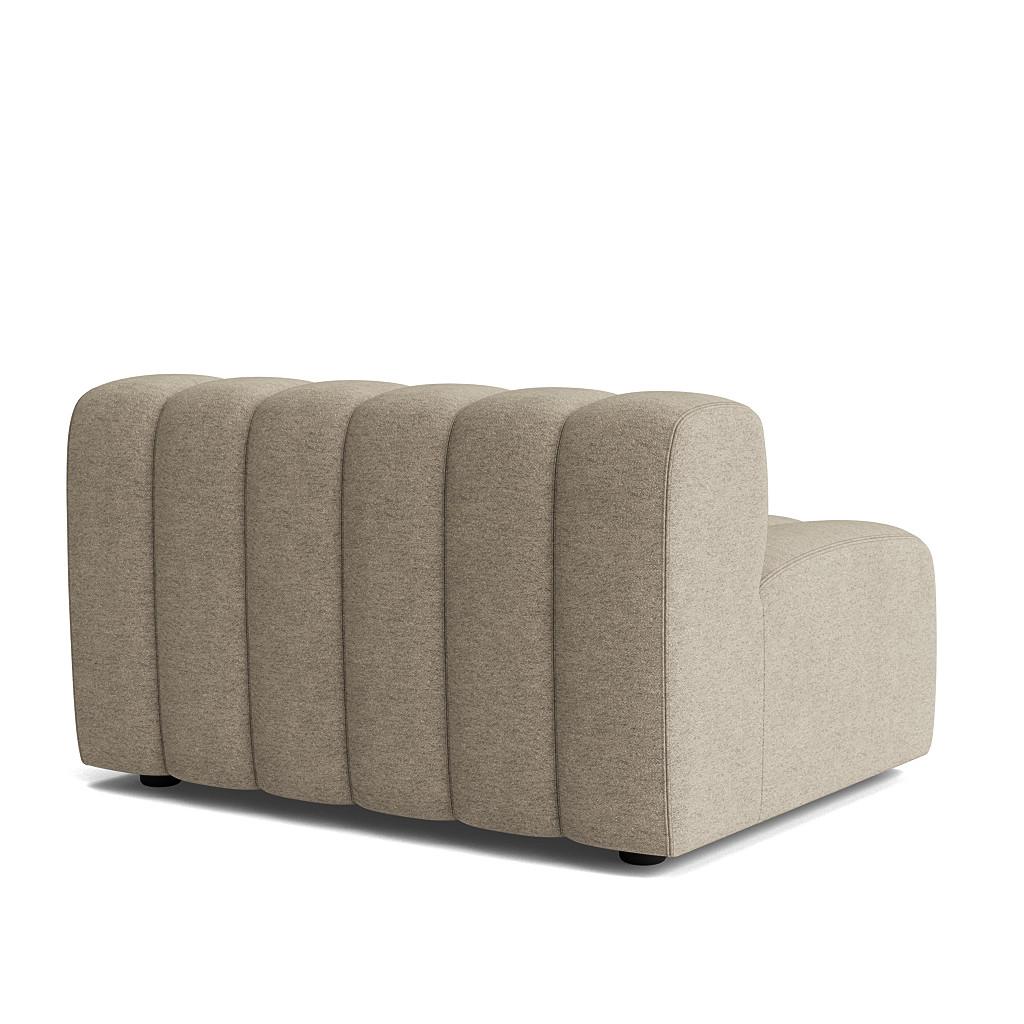 Studio Large Modular Sofa by NORR11
Dimensions: D 96 x W 120 x H 70 cm. SH 47 cm. 
Materials: Foam, wood and upholstery.
Upholstery: Barnum Boucle Color 3.
Weight: 65 kg.

Available in different upholstery options. A plywood structure with elastic