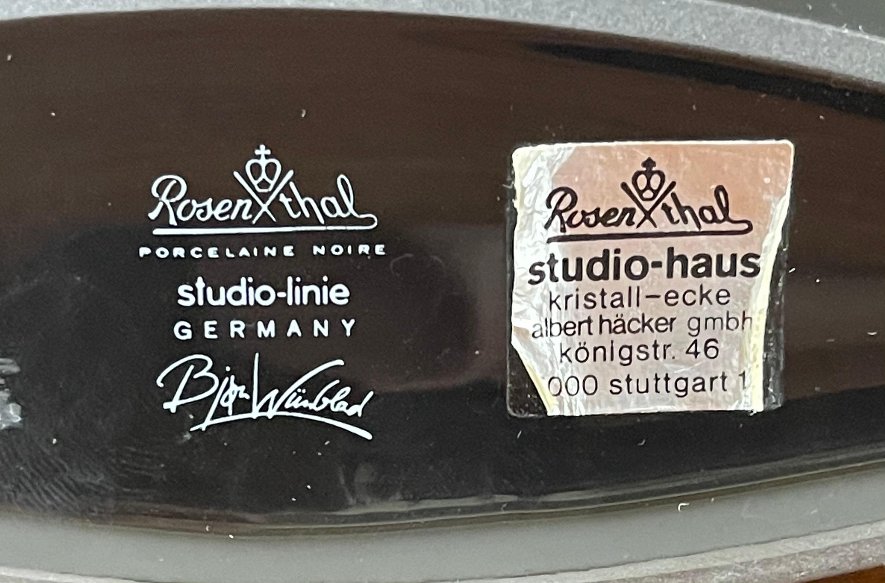 Studio Line Kissenvase von Bjorn Wiinblad für Rosenthal im Angebot 9